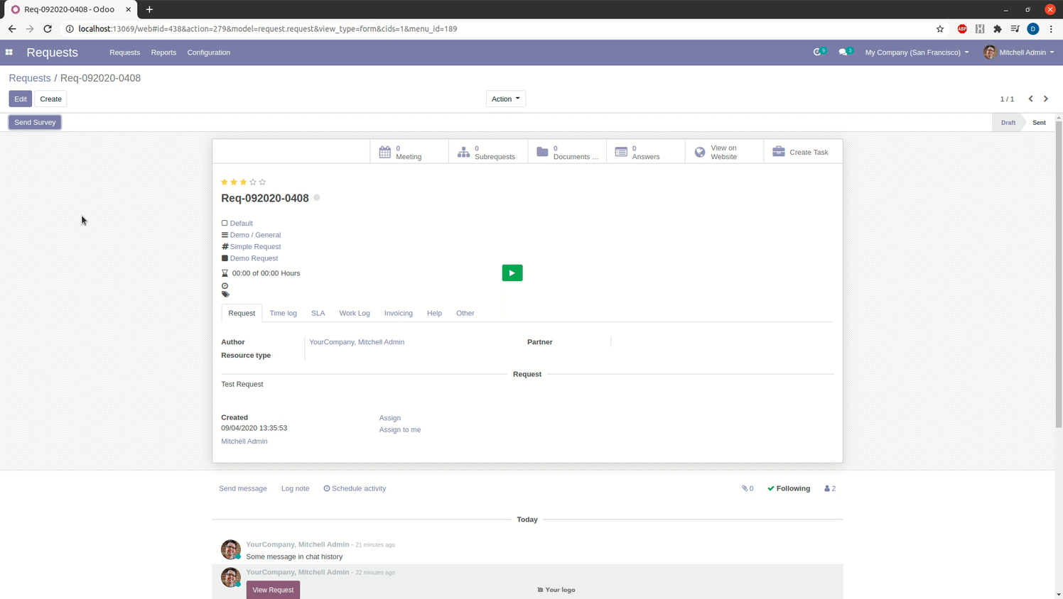 Look and feel of chatter with our new modules. Look and feel of chatter with our new modules.