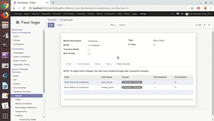 Odoo CMS - a big picture